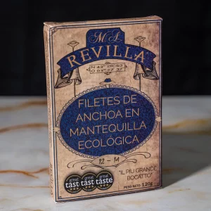 Filetes de Anchoas en Mantequilla Ecológica - M.A. Revilla