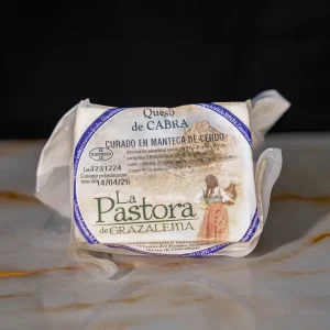 Queso de cabra curado en manteca de cerdo - La Pastora de Grazalema
