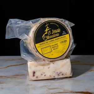 Queso de Cabra Semicurado con Jamón - El Señorío de Monesterio