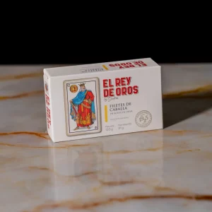 Filetes de caballa en aceite de oliva El Rey de Oros