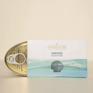 Lata Zamburiñas en Salsa de Vieira - HERENCIA DEL MAR