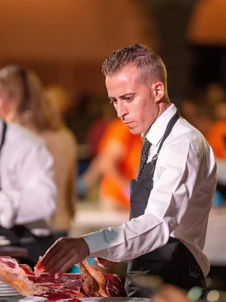 Juan Carlos Garrido - Campeón Mundial de Corte de Jamón