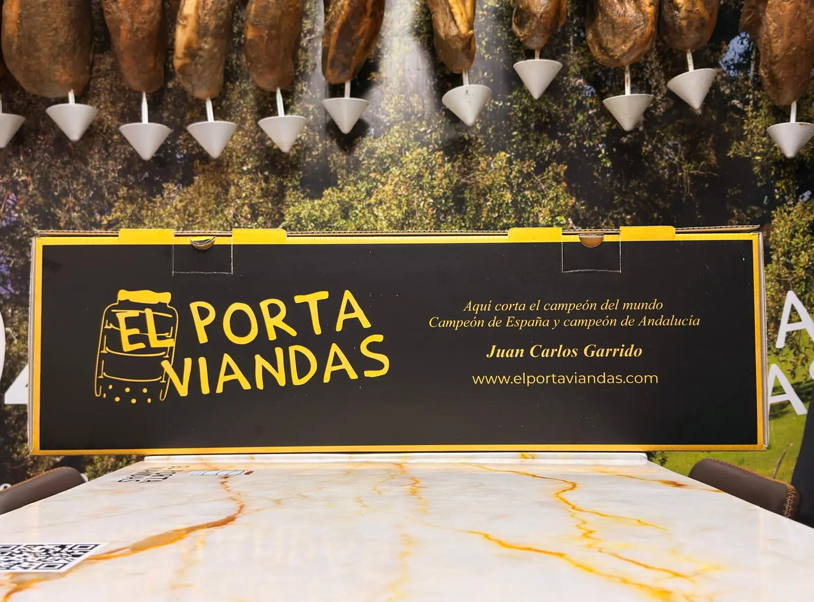 Caja grande para jamones